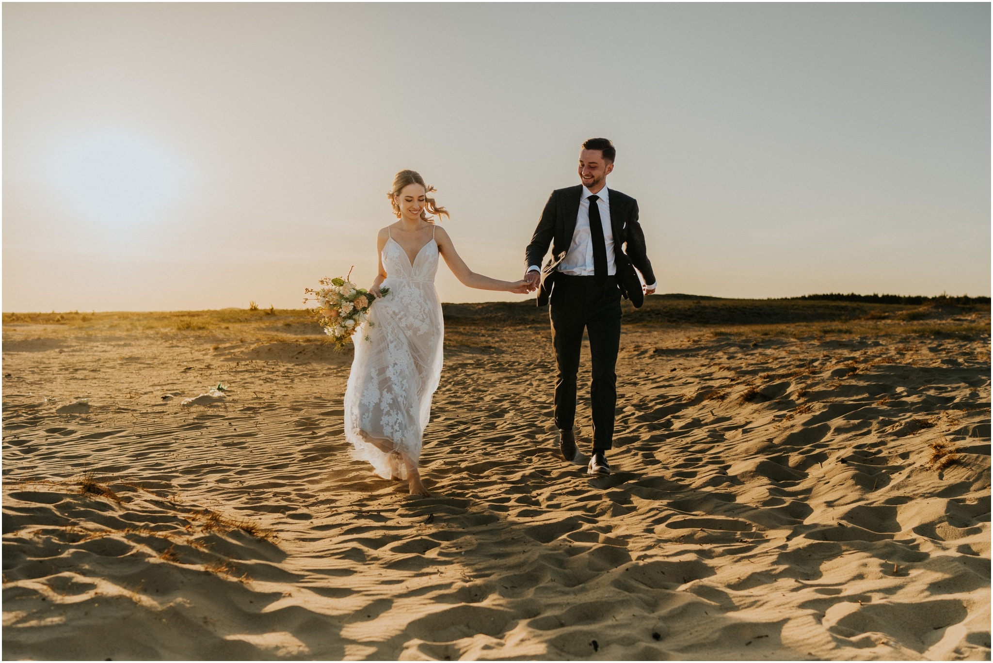 sesja ślubna pustynia błędowska